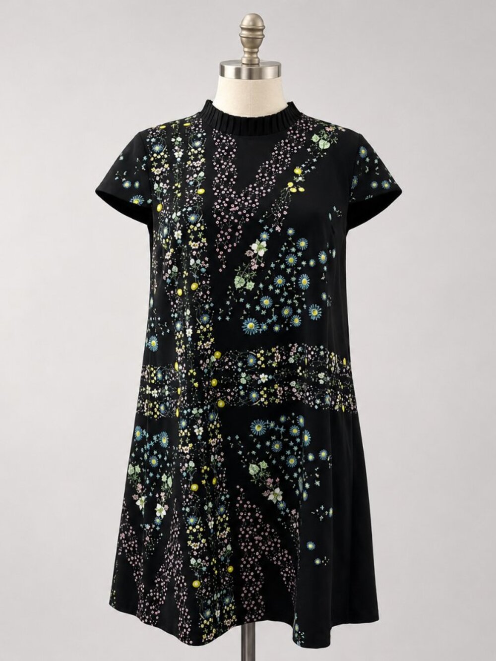 Ted Baker London ABBEW Unity Flag Floral Tunic Dress Size 0 (US 2)